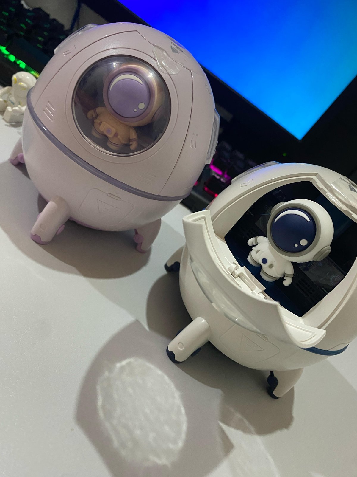 Humidificador de astronauta