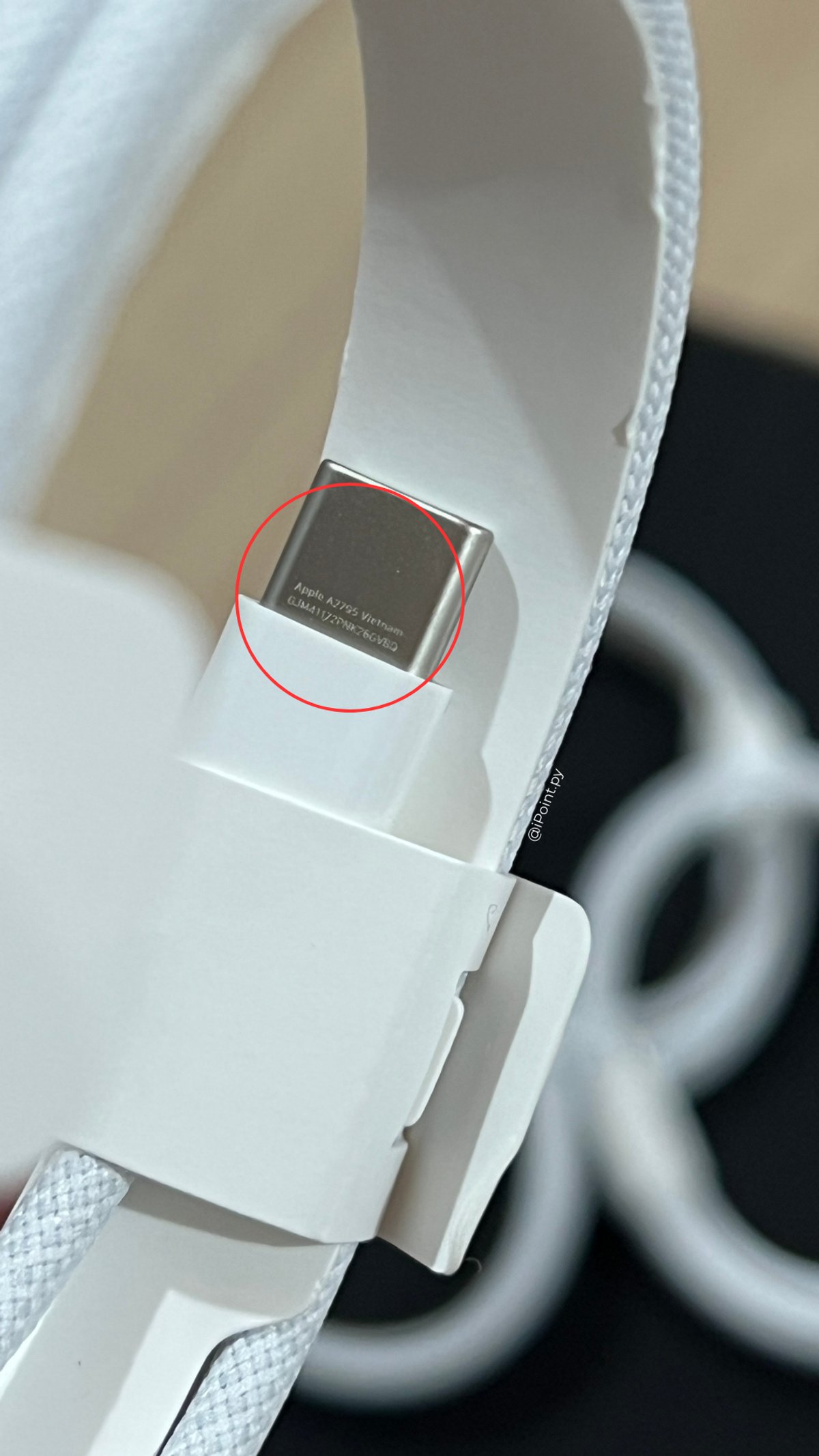 Cable USC-C a C Original Apple (OEM Pull) - 2