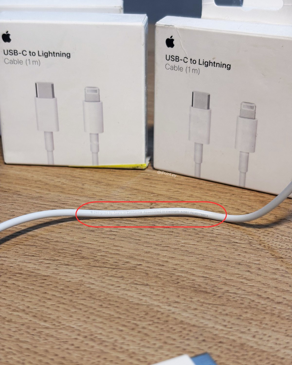 Cable USC-C a Lightning Original Apple (OEM Pull) - 2