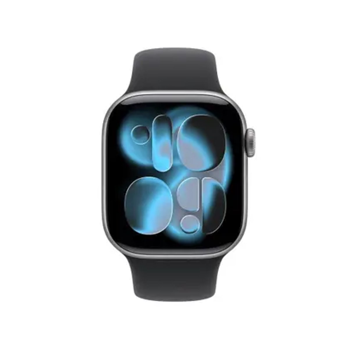 Apple Watch S11 46MM (GPS) Caja Aluminio Space Gray  Sport Band Black  - 2