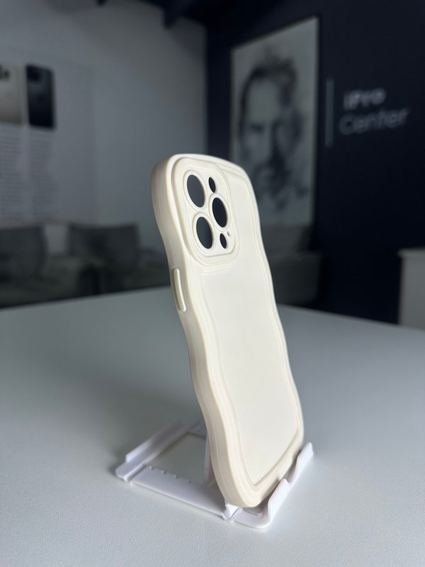 Case con diseño ondulado 