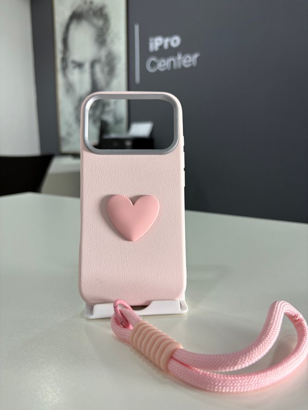 Case reforzados con diseño de corazón -17 Pro/ 17 Pro Max 