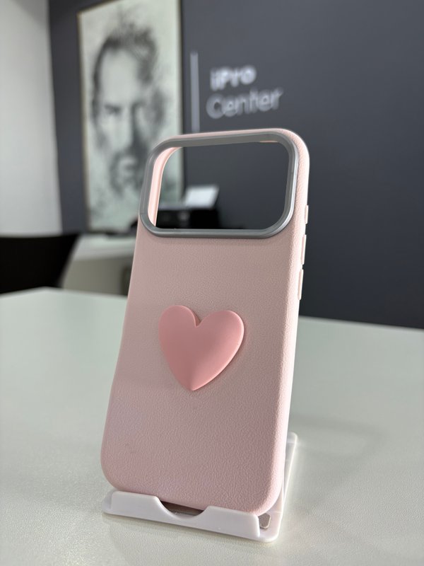 Case reforzados con diseño de corazón -iPhone 17 Pro