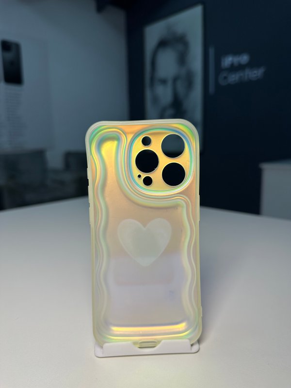 Case con diseño de onda y unicolor