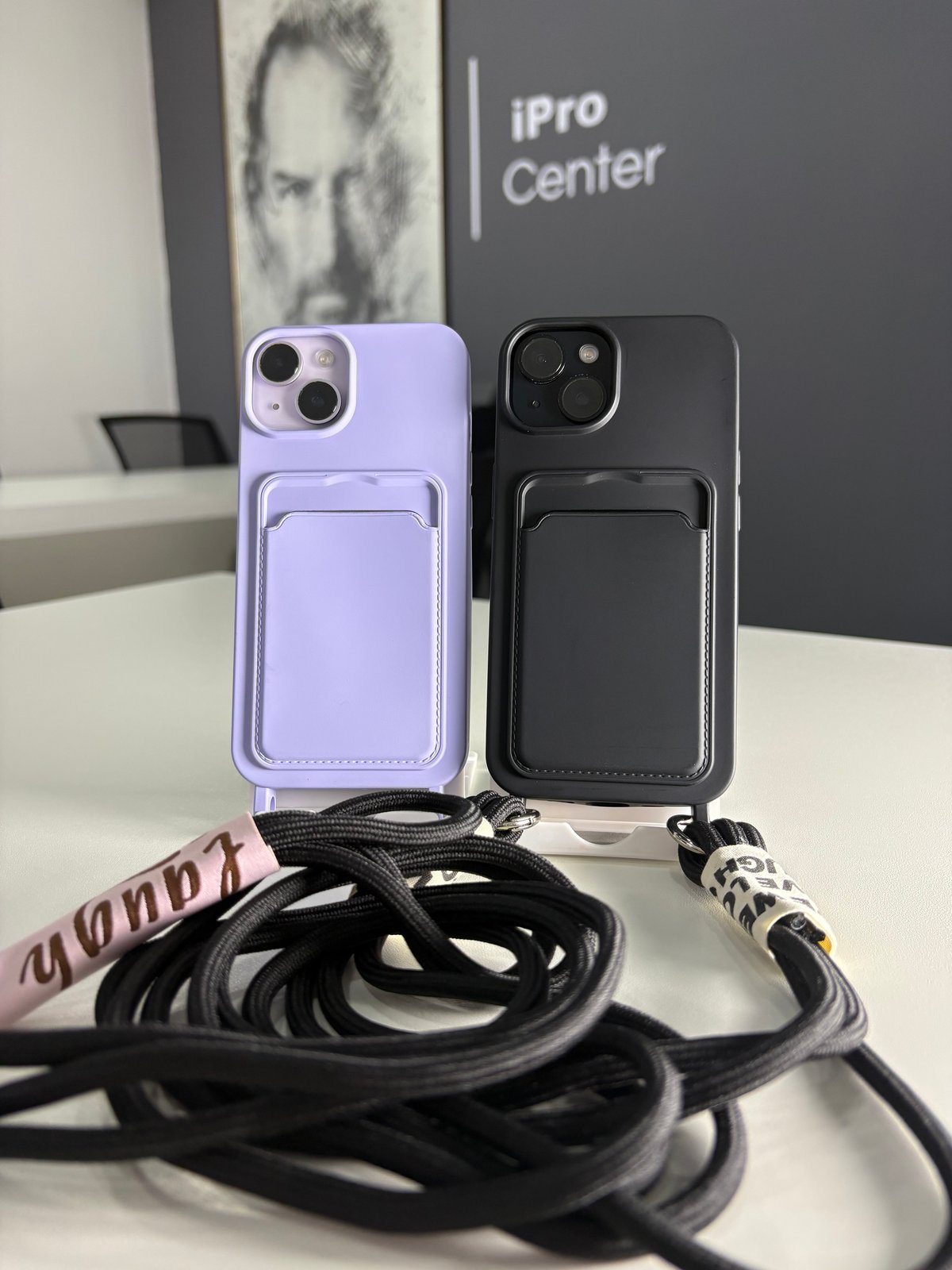  CASE CON BANDOLERA + PORTATARJETAS  - iPhone 13/14/15 Normal  - 2