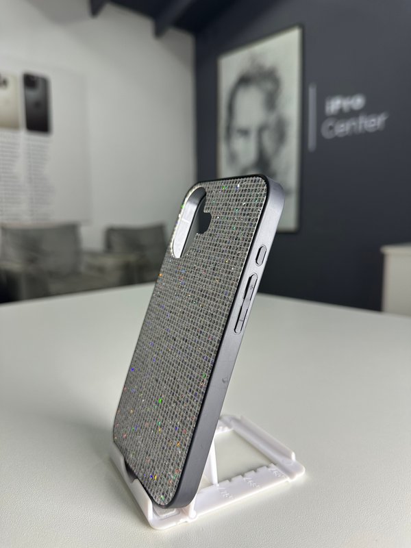 Case con detalles de brillo 