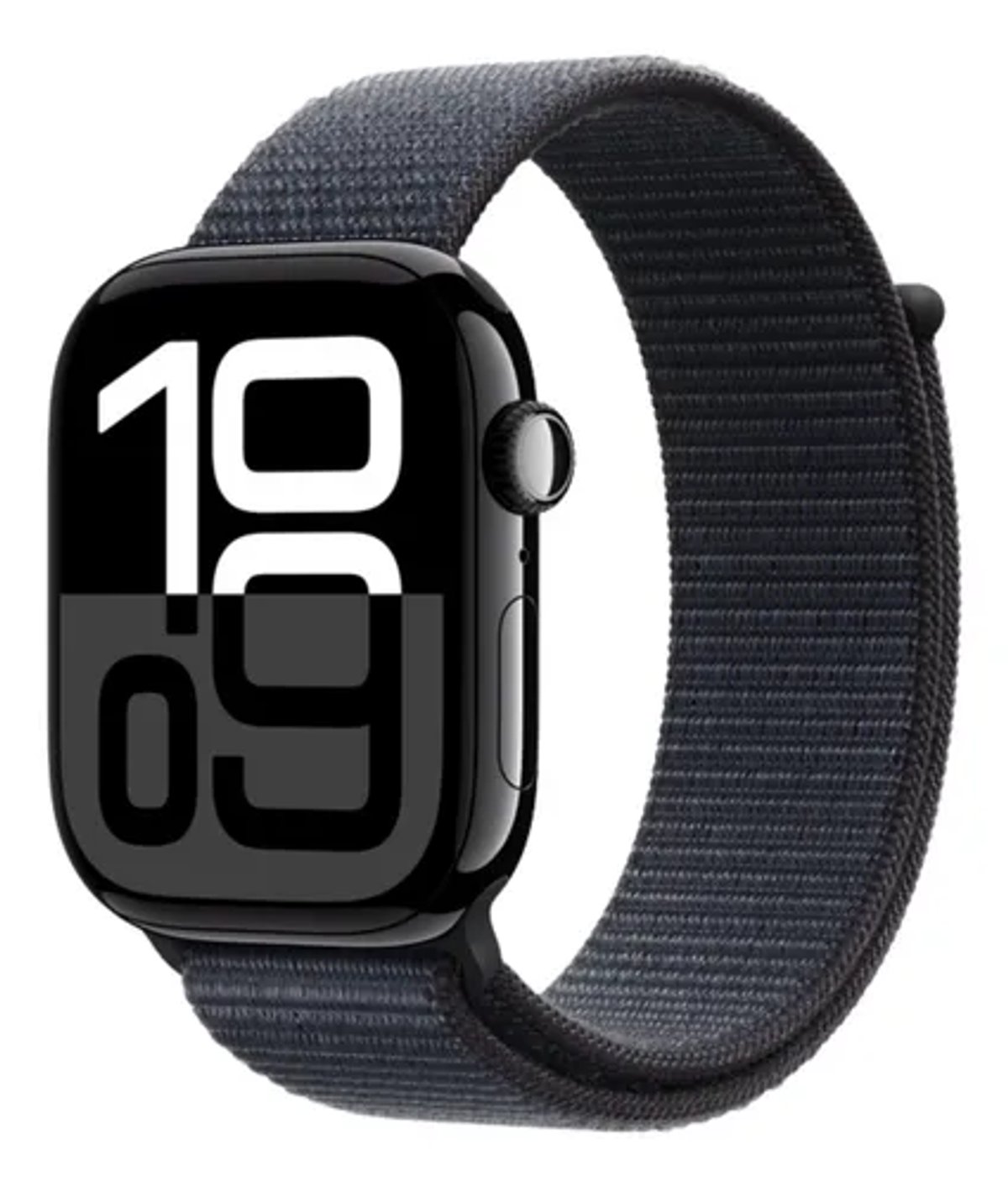 Apple Watch S10 46 MM - Caja De Aluminio En Jet Negro Y Correa Loop Deportiva En Color Negro - 3