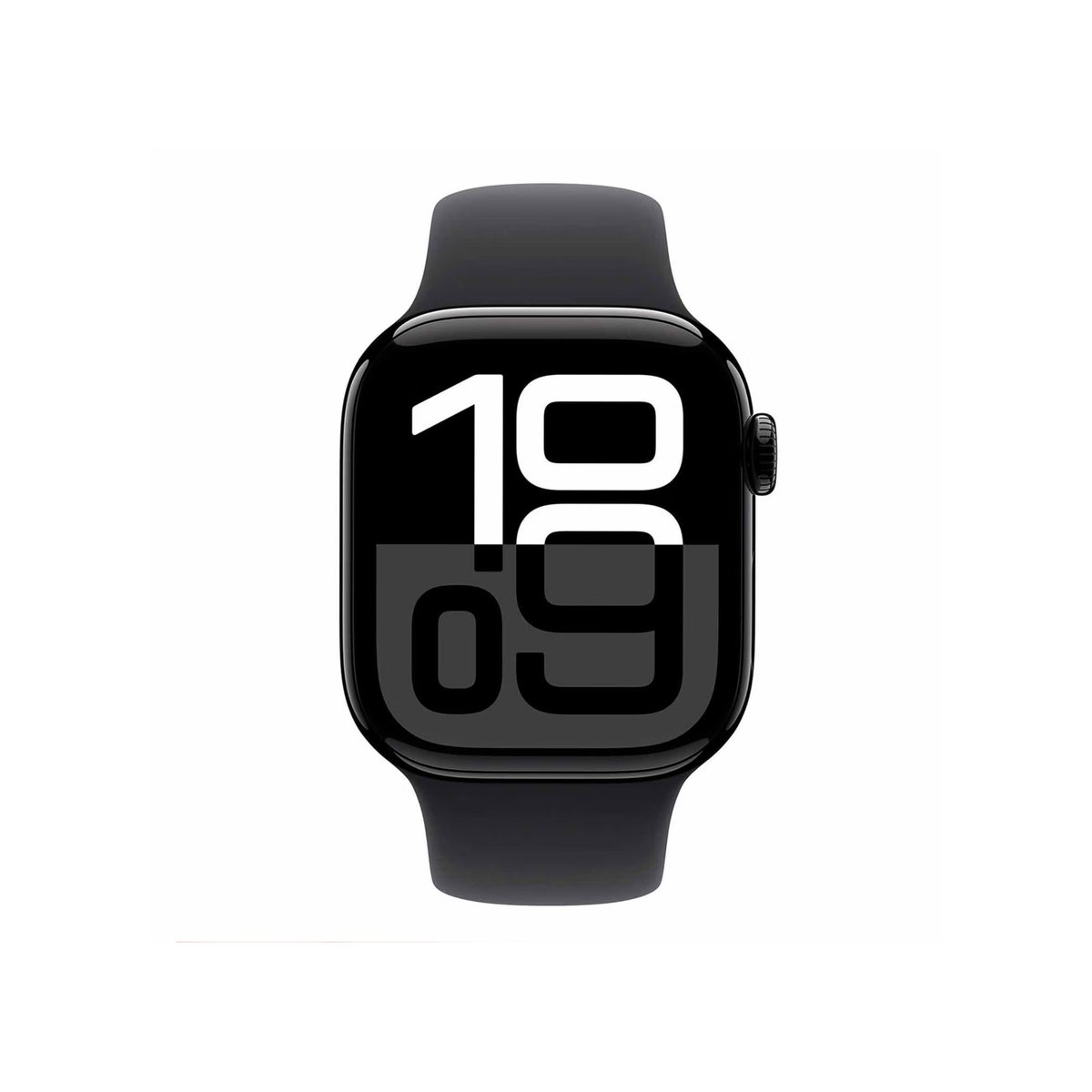 Apple Watch S10 46MM - Caja De Aluminio En Jet Negro Y Correa Banda Deportivo En Color Negro  - 4