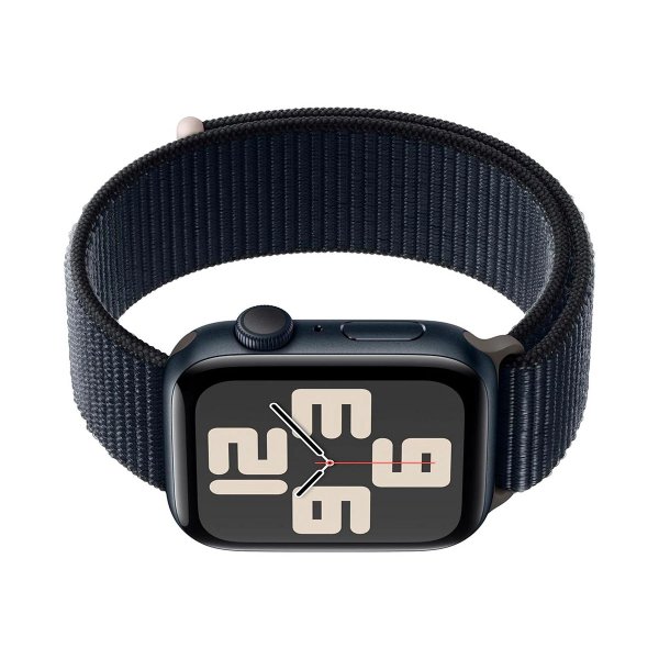 Apple Watch SE 2ª GNR - 44M (2024) Caja De Aluminio En Midnight Correa Deportiva En Loop Midnight Al Ink 