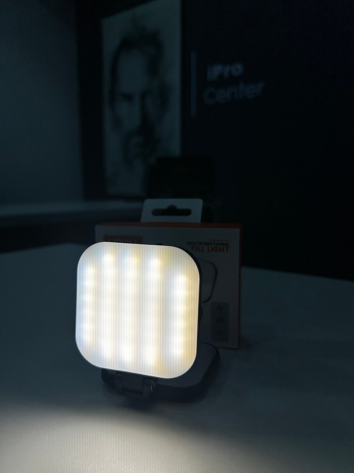 Soporte con espejo + Aro de Luz  - 7