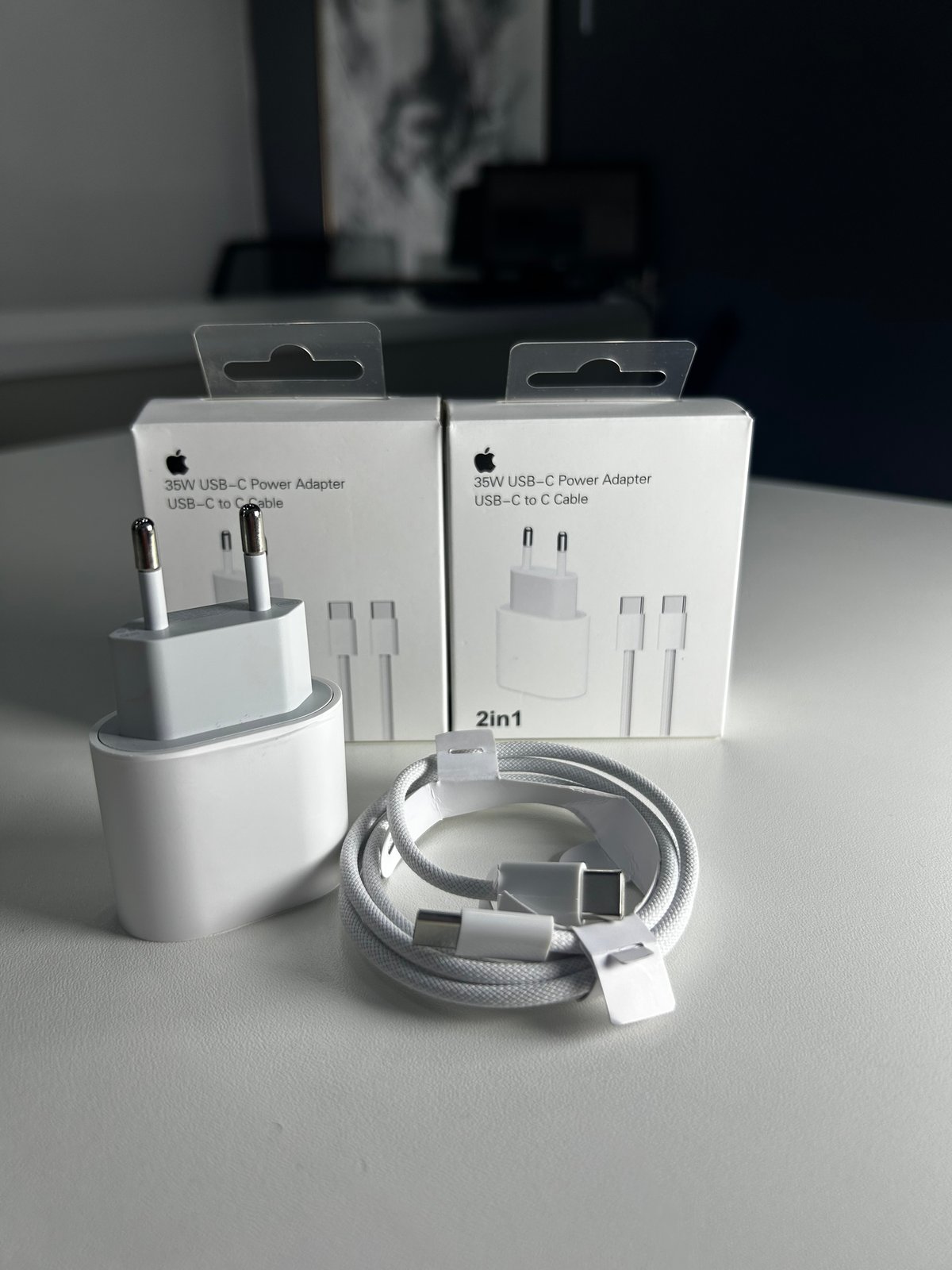 Kit Cable + fuente 35W entrada C a C  - 6