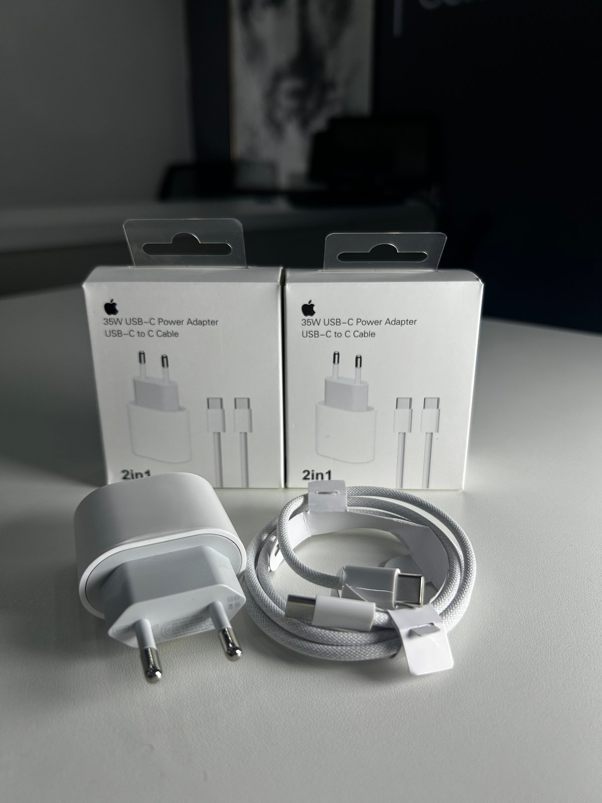 Kit Cable + fuente 35W entrada C a C  - 7