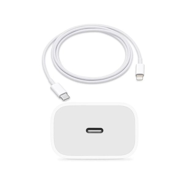Kit Cable + fuente Lightning de 25W