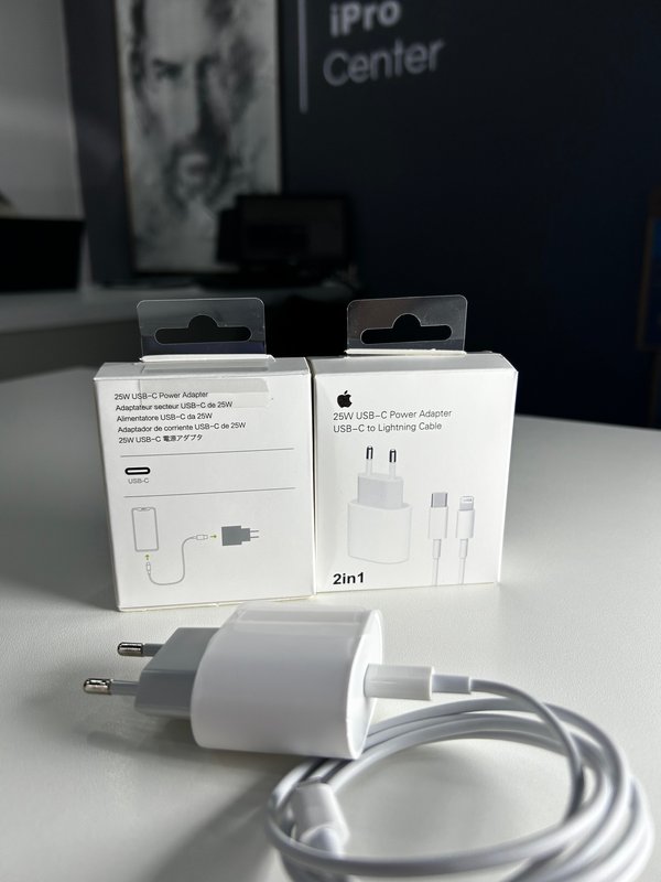 Kit Cable + fuente Lightning de 25W