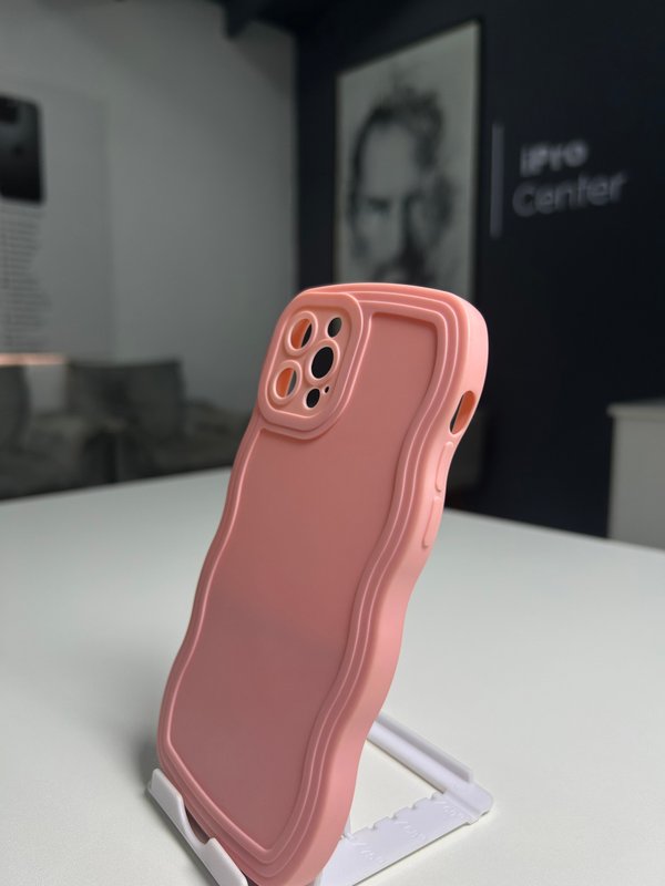 Case con bordes ondulado de Unicolor