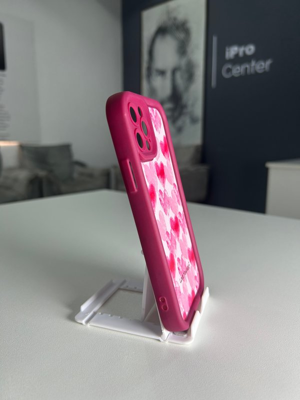 Case estampado con corazones - 12 Pro/Pro Max 