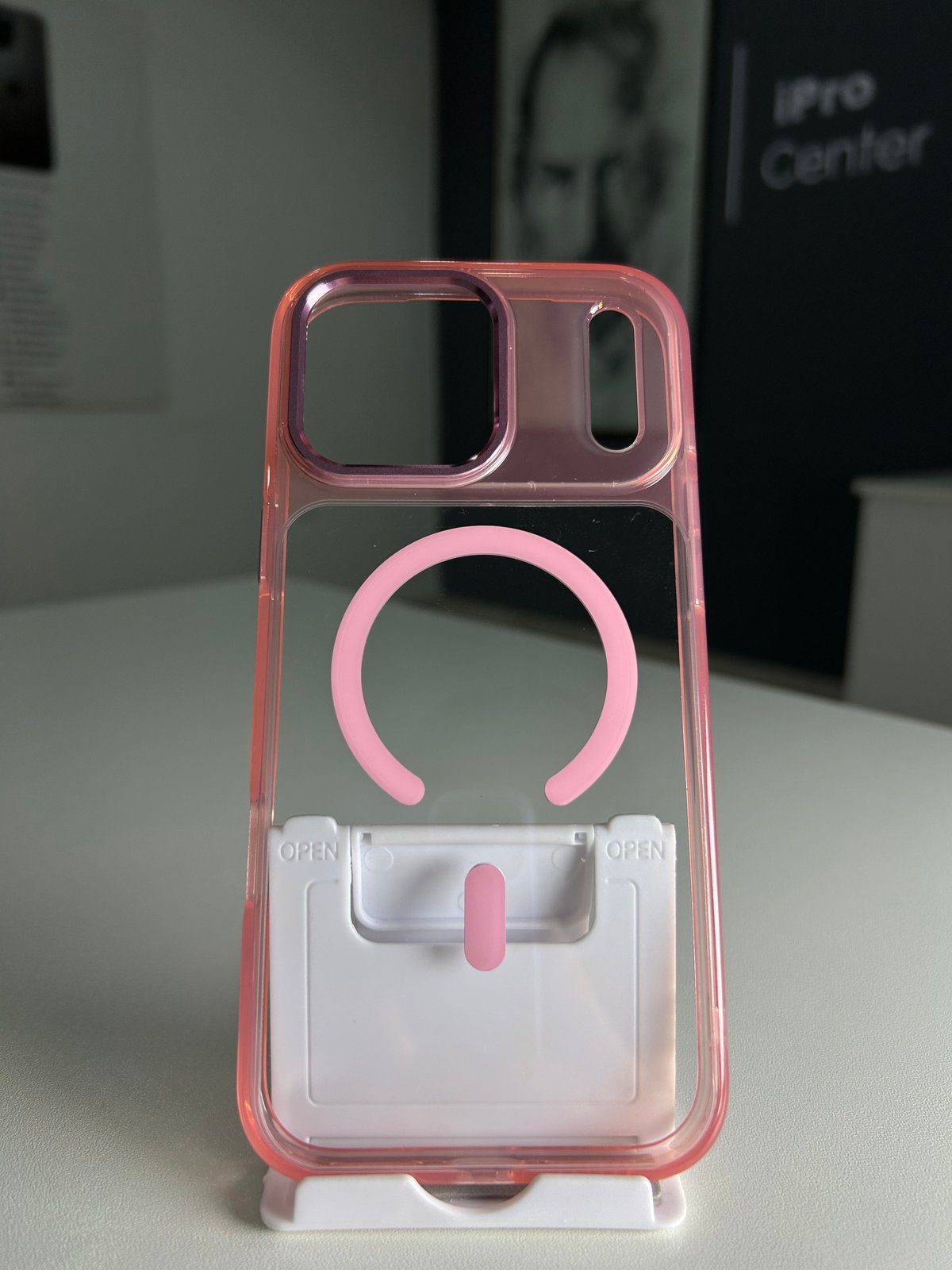 Case unicolor con bordes en la cámara sobresaliente  - 7