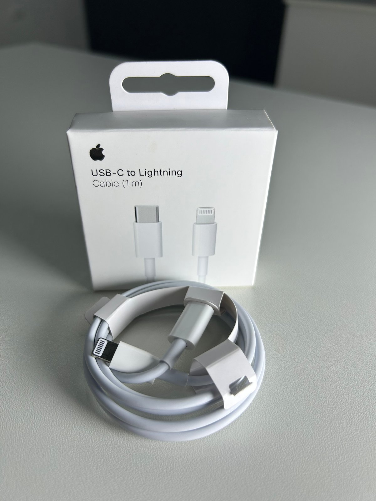 Cable USB-C / Lightning - 1m - Blanco  - 4