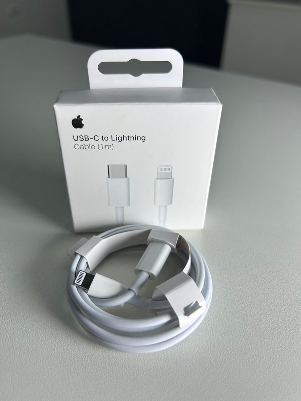 Cable USB-C / Lightning - 1m - Blanco 