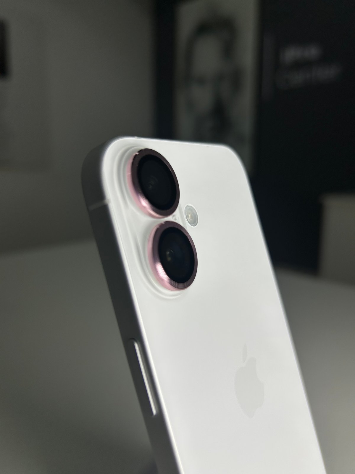 Protector de cámara sin brillo color rosado - 2