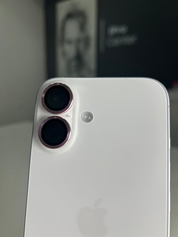 Protector de cámara sin brillo color rosado