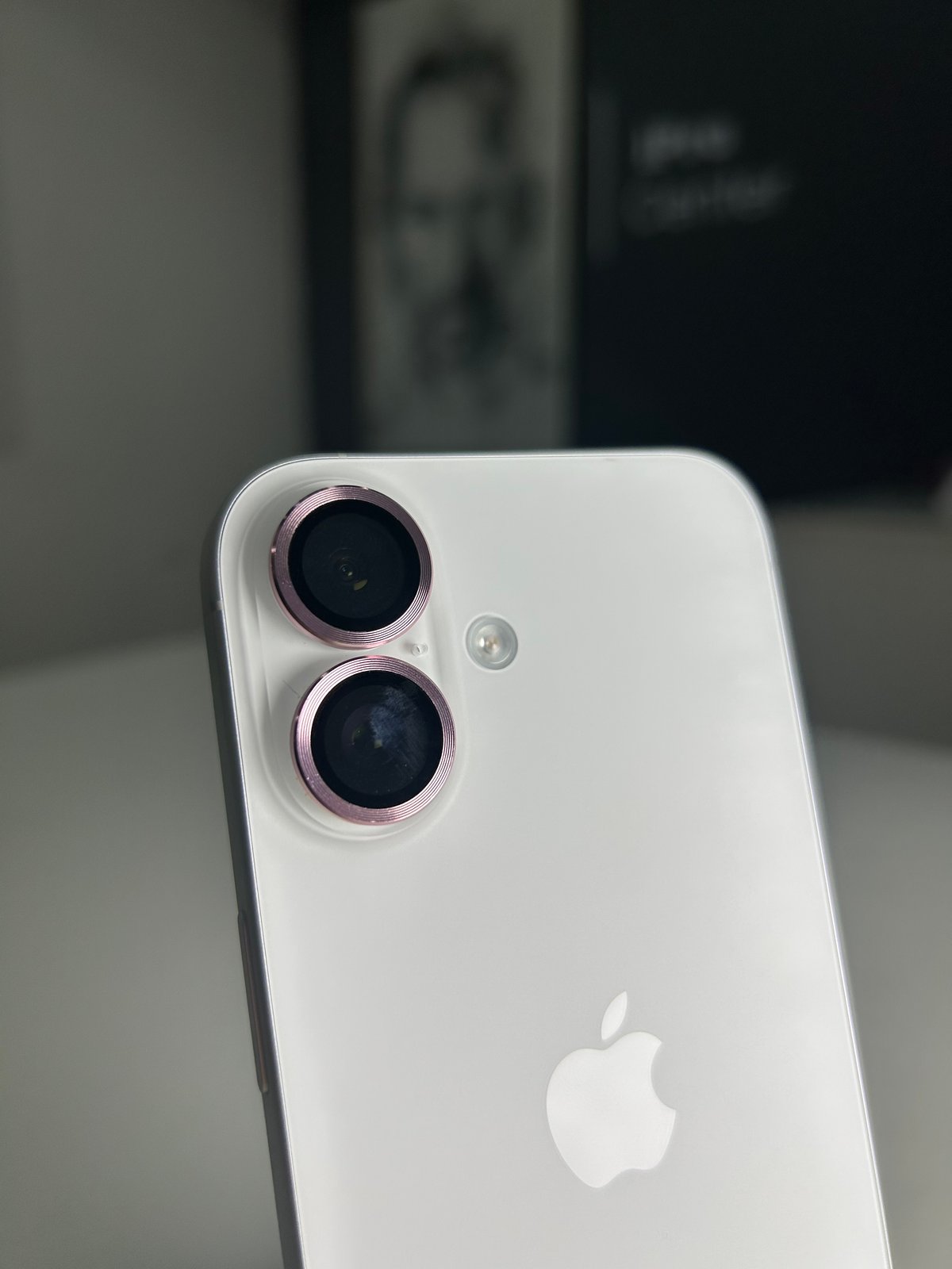 Protector de cámara sin brillo color rosado - 7