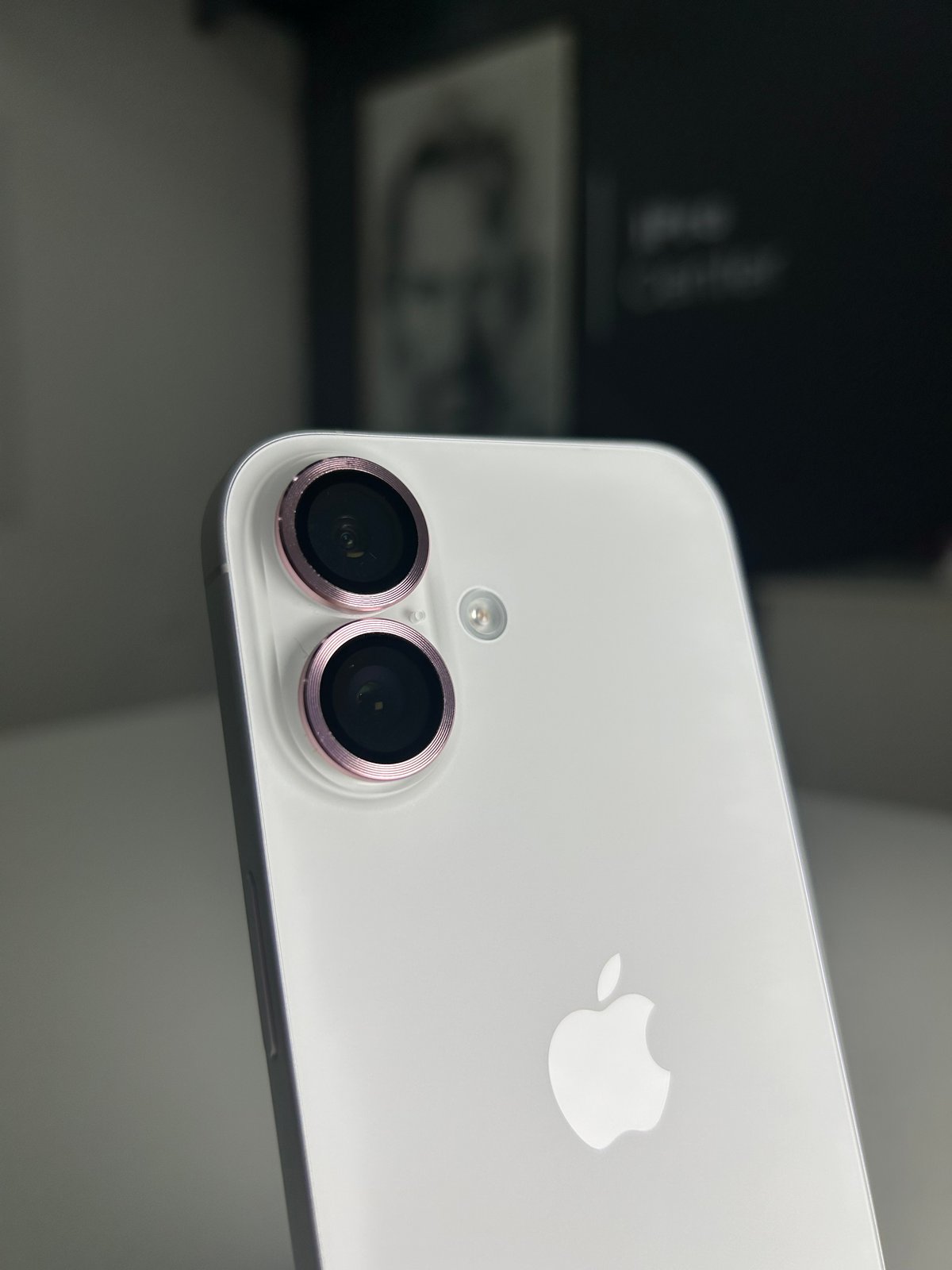 Protector de cámara sin brillo color rosado - 6