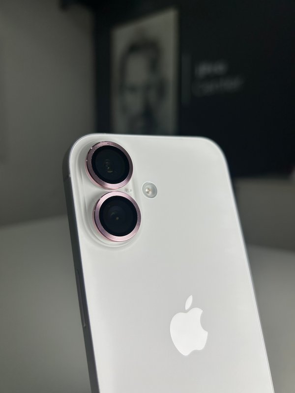 Protector de cámara sin brillo color rosado