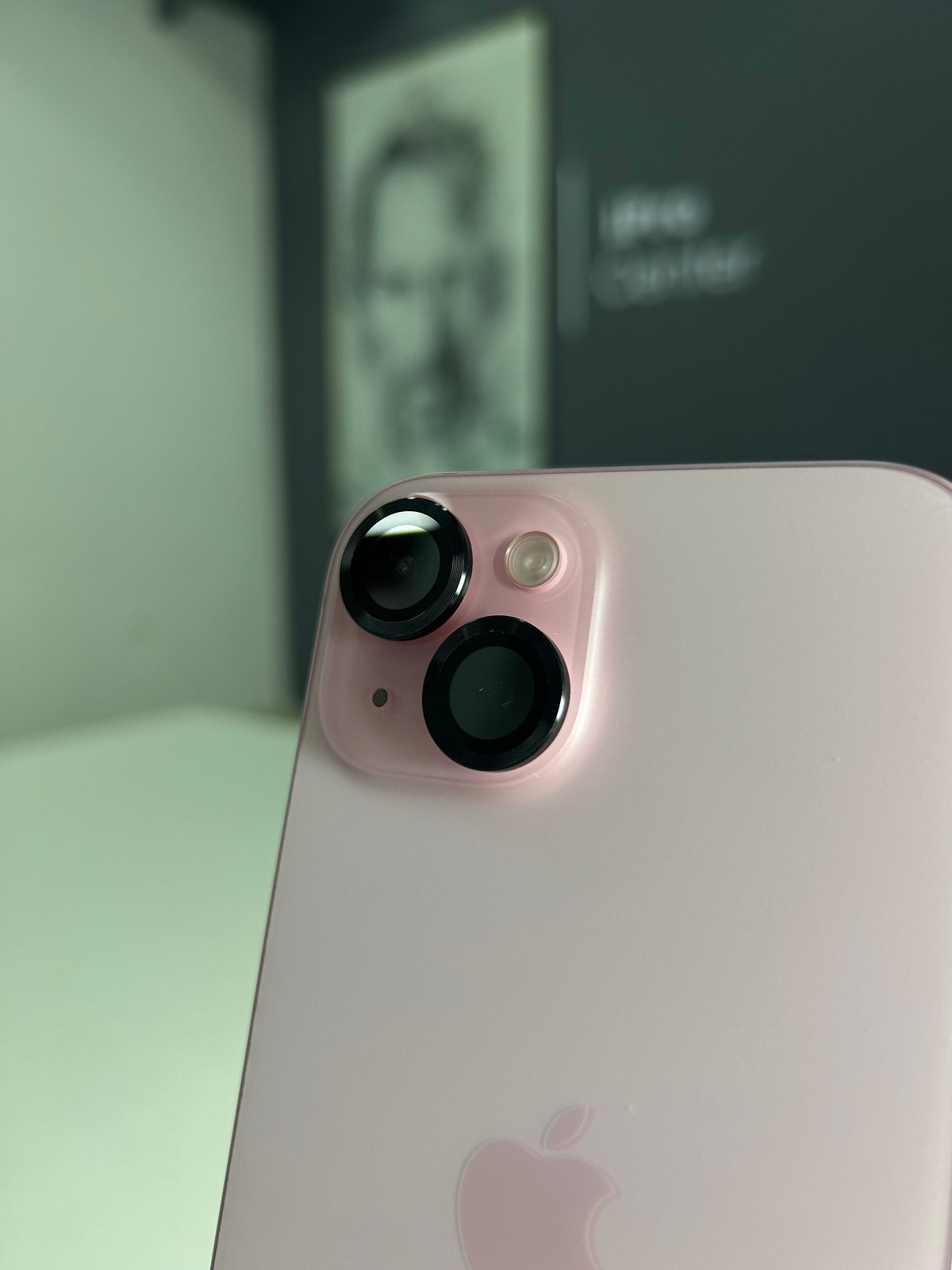 Protector de cámara - color negro  - 3