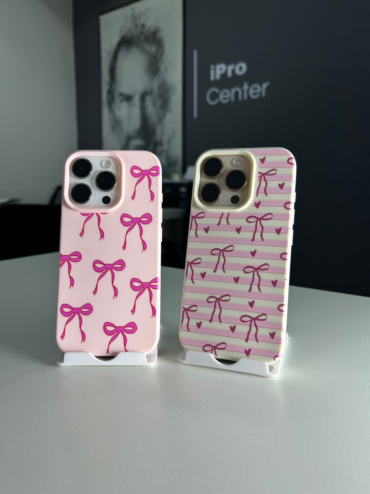 Case con diseños a moños y a rayas Ciao Bella - 16 Pro  - 2
