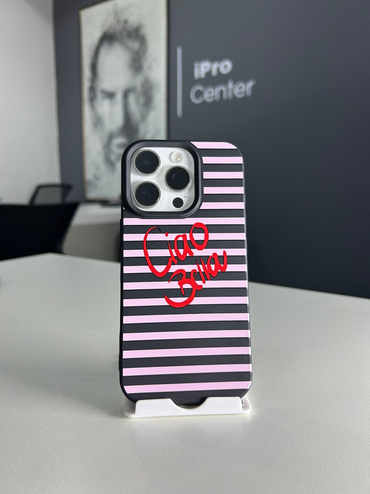 Case con diseños a moños y a rayas Ciao Bella - 16 Pro  - 3