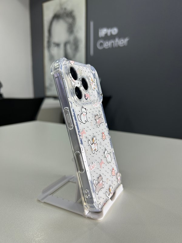 Case con diseños de Cat y moños - 17 Pro/17 Pro Max 