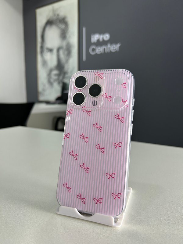 Case con varios diseños de moños y a rayas - 17 Pro/17 Pro Max 