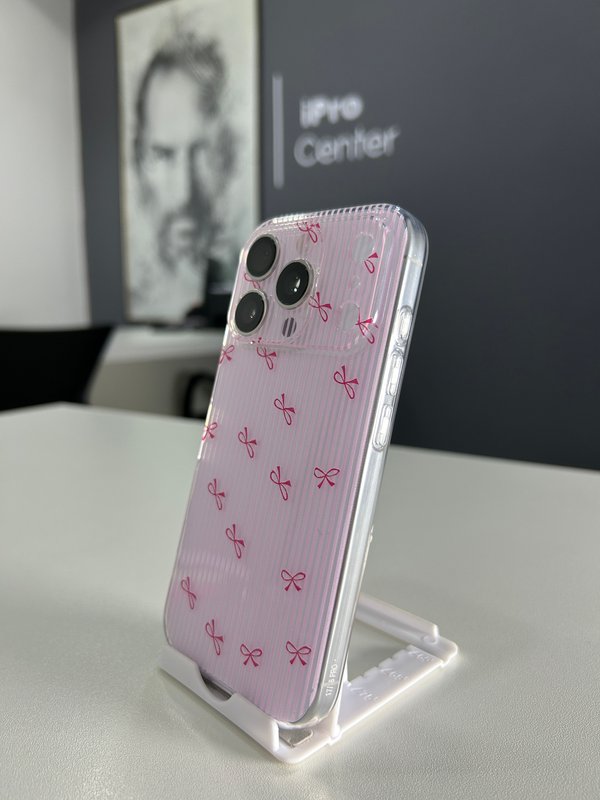 Case con varios diseños de moños y a rayas - 17 Pro/17 Pro Max 