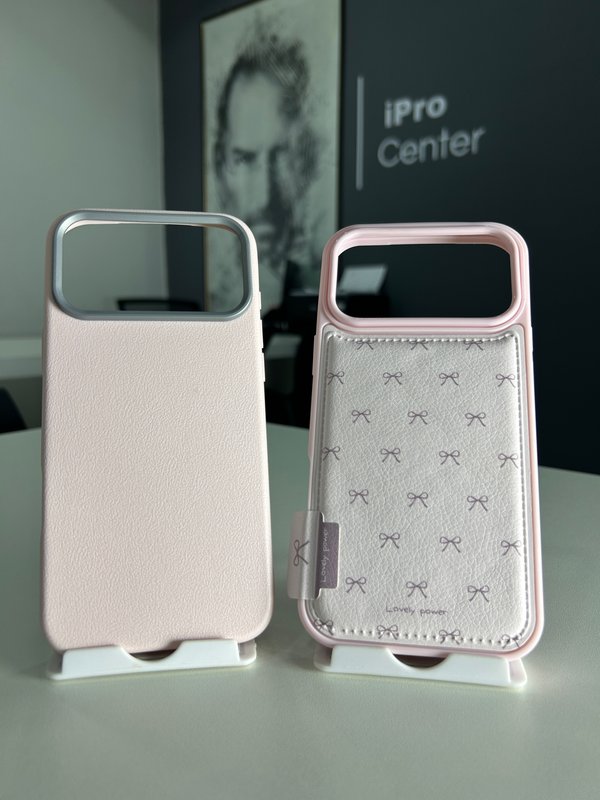 Case reforzados con diseños de corazón y moños - 17 Pro Max 