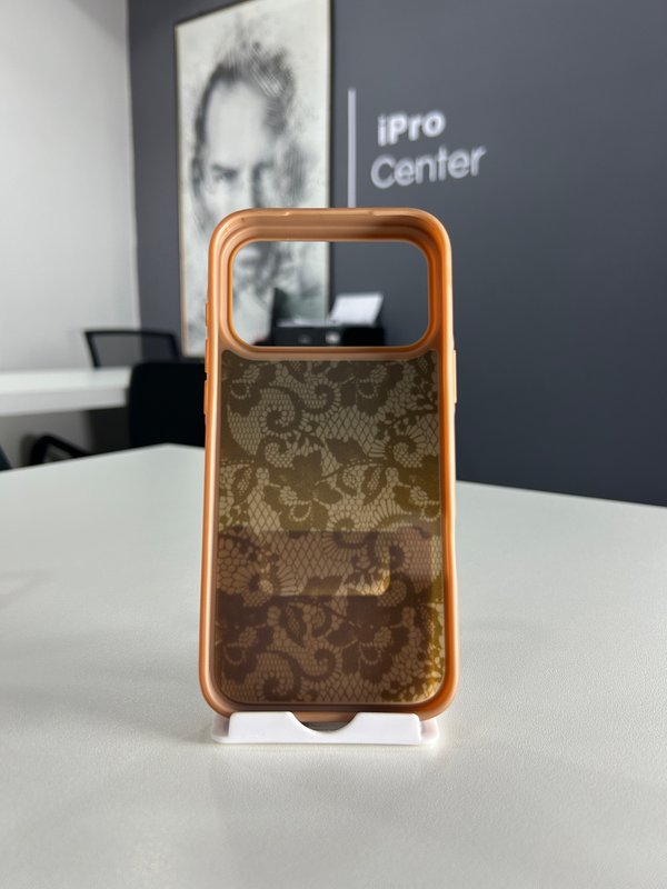 Case con encaja y espejado- 17 Pro Max 