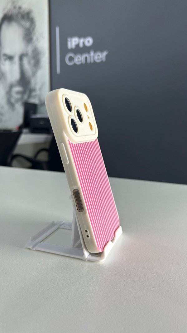 Case con detalles a rayas y proteccion completa  - iPhone 17 Pro 