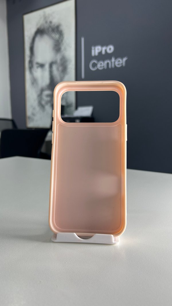 Case de espejo y bordes reforzados rosa - iPhone 17 Pro Max 