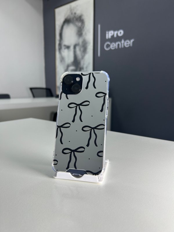 Case Espejado con moños - iPhone 13/14/15 Normal