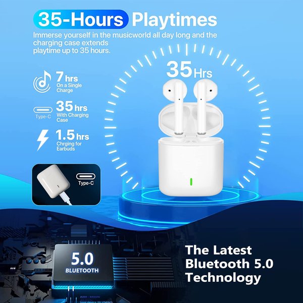 Auriculares V77 Wireless Stereo 