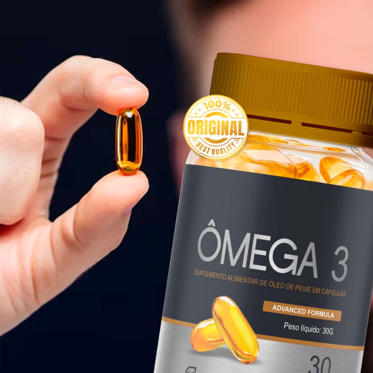 Omega 3 – 30 Cápsulas | EPA + DHA - 3