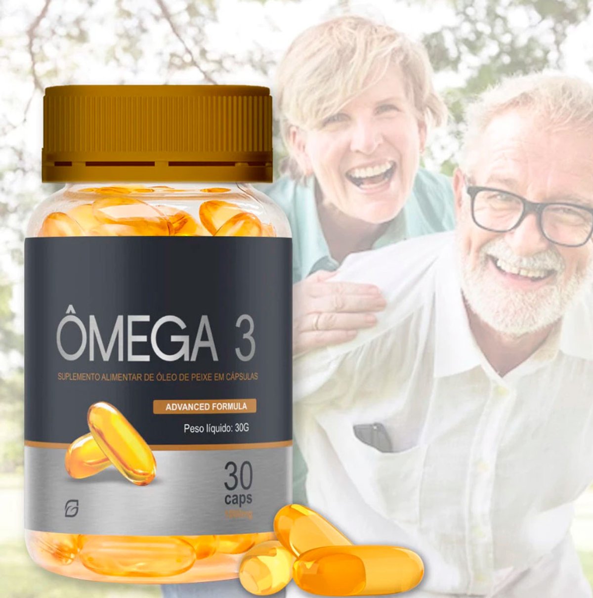 Omega 3 – 30 Cápsulas | EPA + DHA - 2