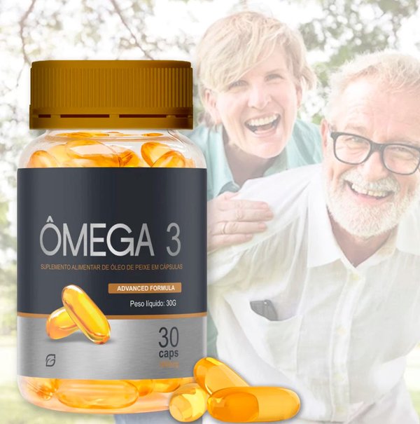 Omega 3 – 30 Cápsulas | EPA + DHA