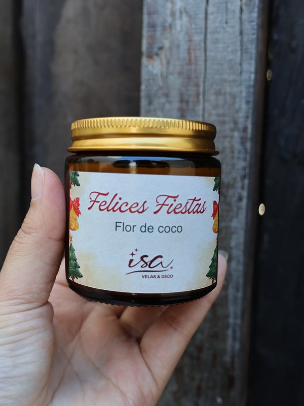 Vela Flor de Coco