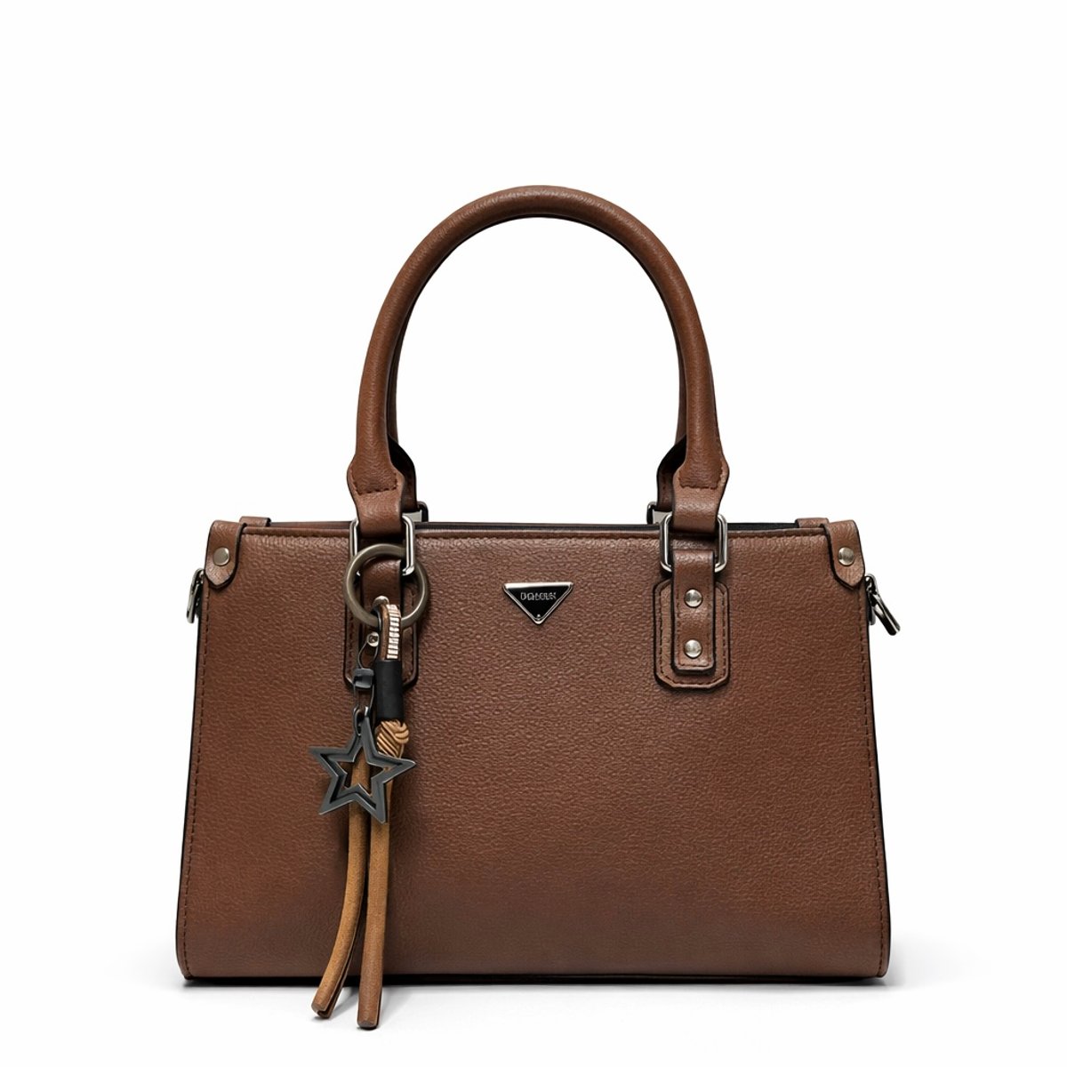 Bolso de cuero, tipo estructurado - 6