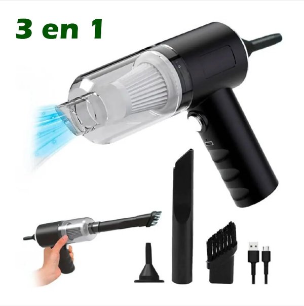 Mini Aspiradora Portátil 3 En 1