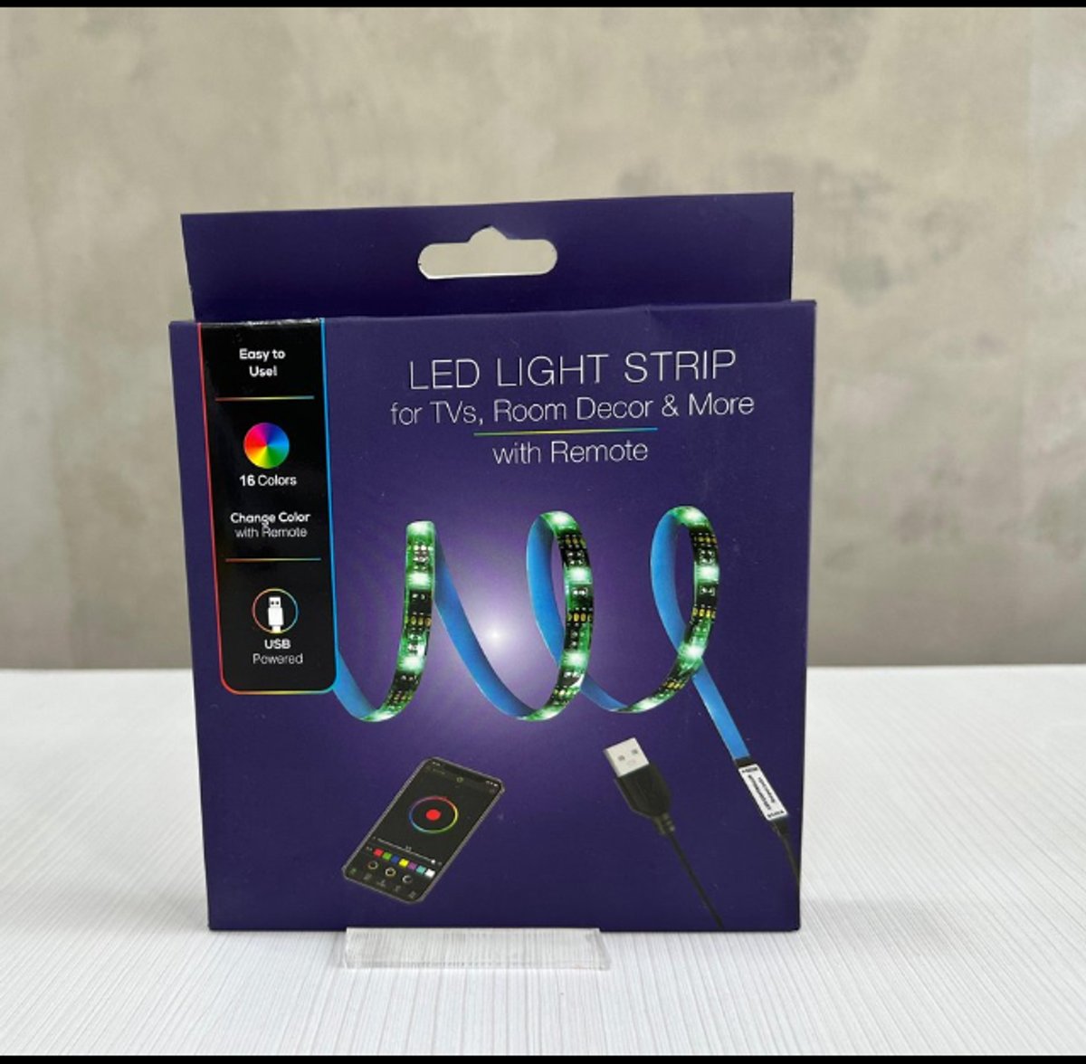 Tira Led 5metros Con Control Remoto 