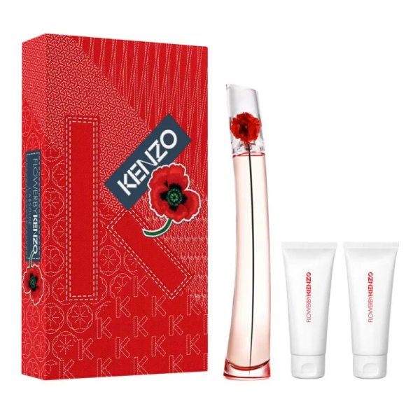 KIT KENZO FLOWER L'ABSOLUTE 3 PZS