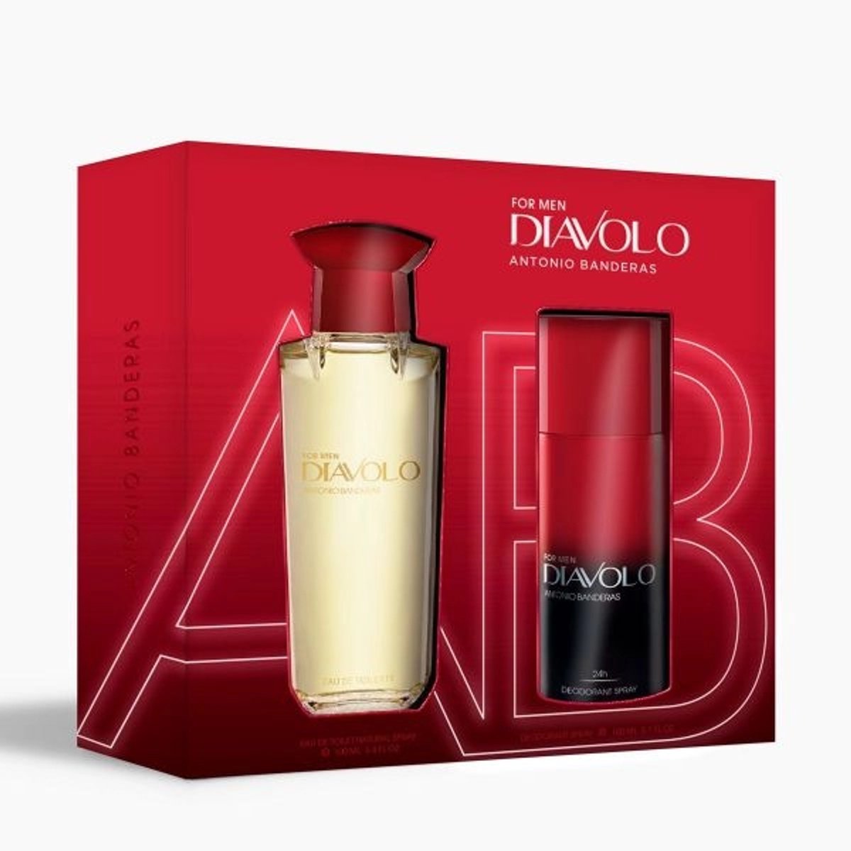 KIT ANTONIO BANDERAS DIAVOLO FOR MEN 2 PZS