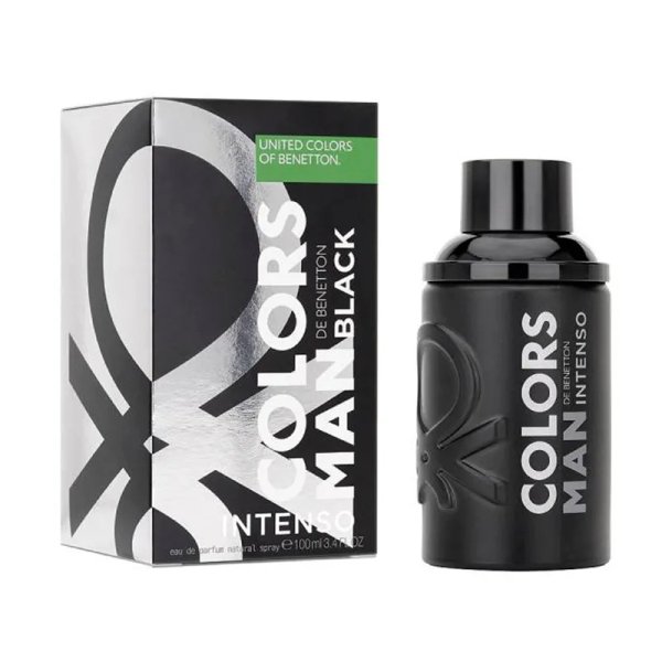 BENETTON COLORS MAN BLACK INTENSO EDP 100 ML